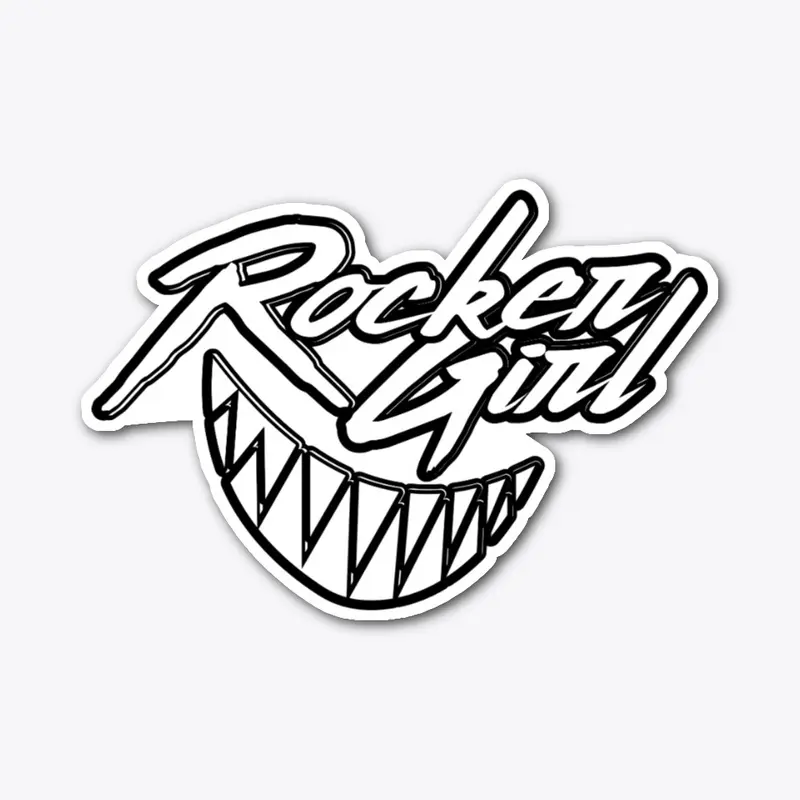 Rocker Girl Sticker